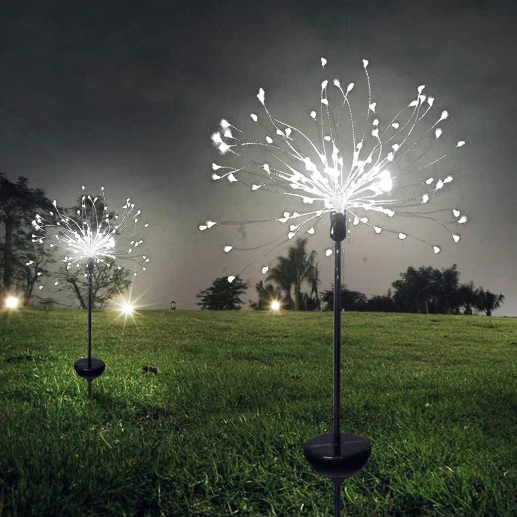 LED Solar Grass Ball Dandelion Waterproof Lawn Light