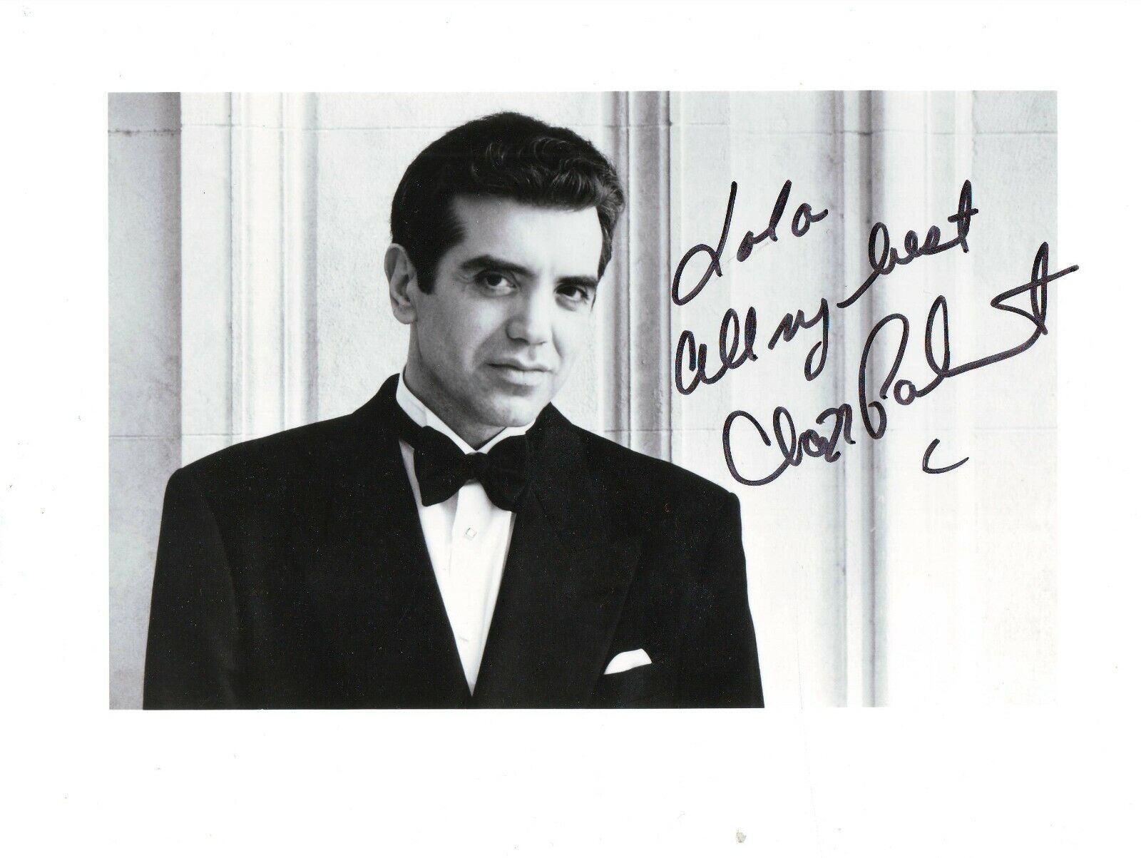 Chazz Palminter (20x25 cm) Original Autographed Photo Poster painting