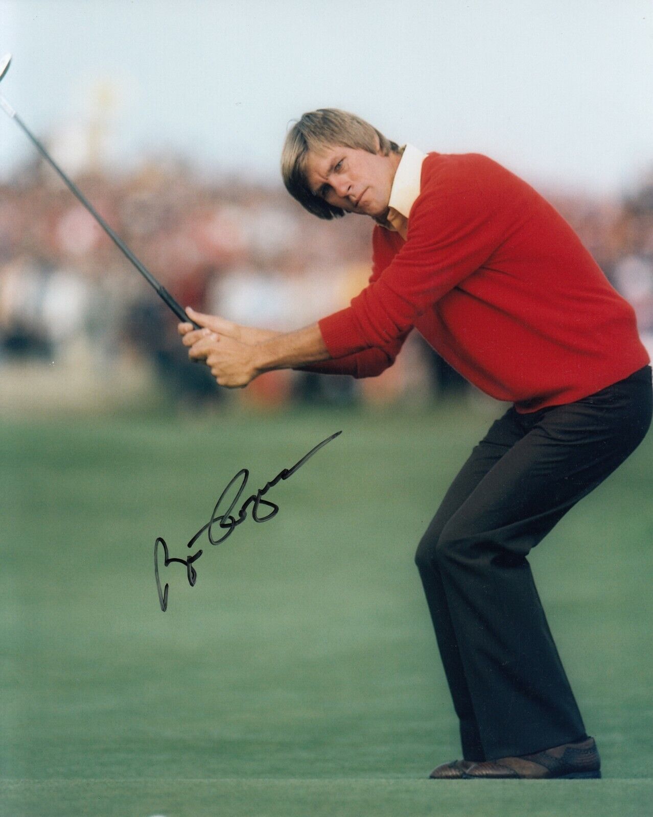 Bill Rogers #0 8x10 Signed w/ COA Golf 033119