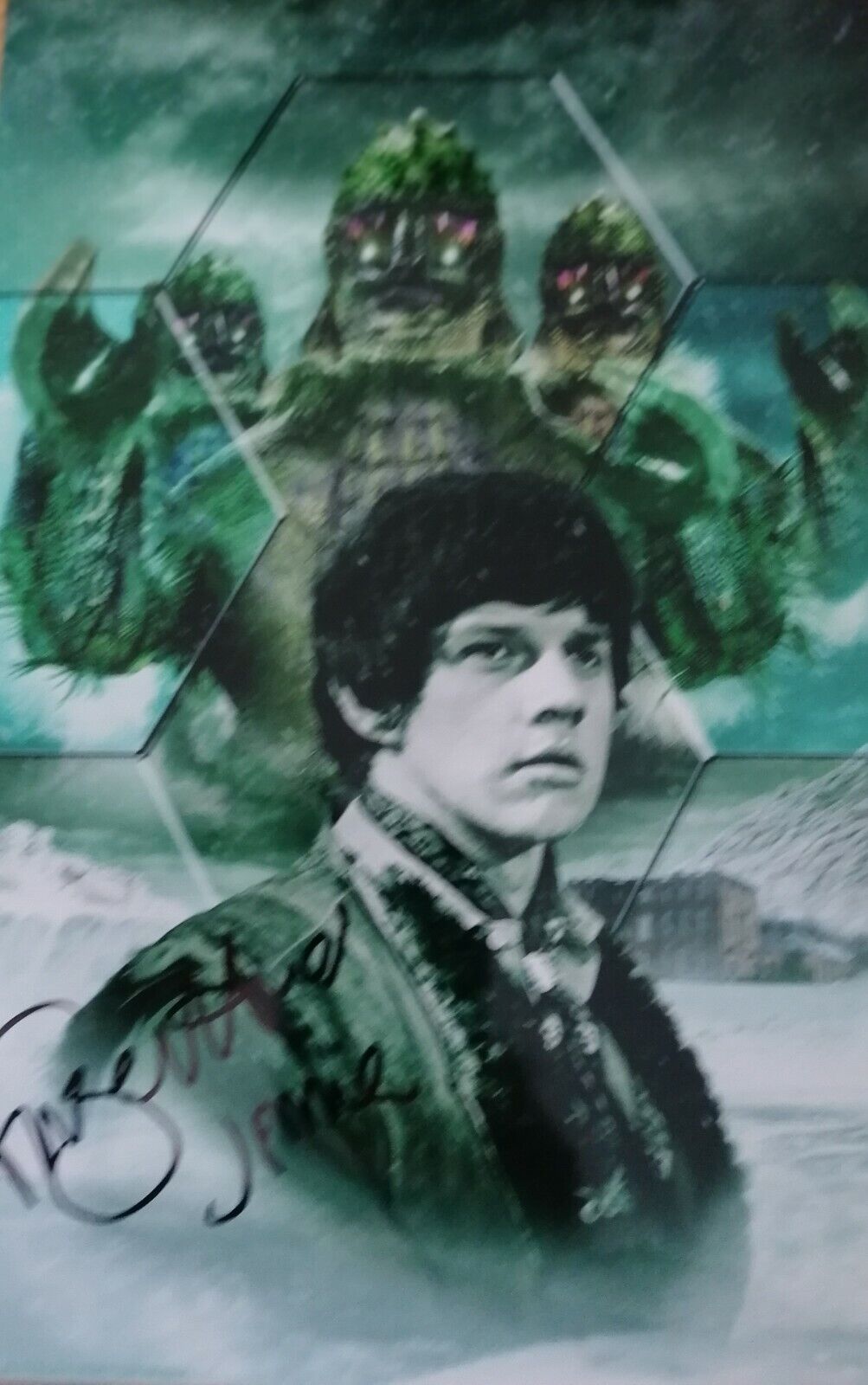 FRAZER HINES as Jamie McCrimmon Doctor Who GENUINE 8 x 10 COL SIGNED AUTOGRAPH