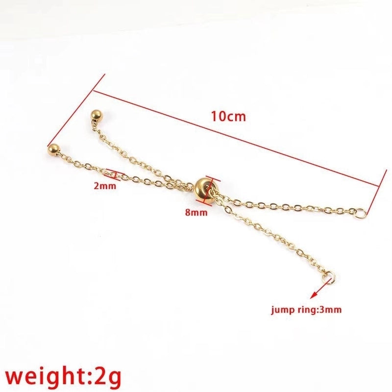 1 Piece 304 Stainless Steel 18K Gold Plated 10cm Jewelry Accessories
