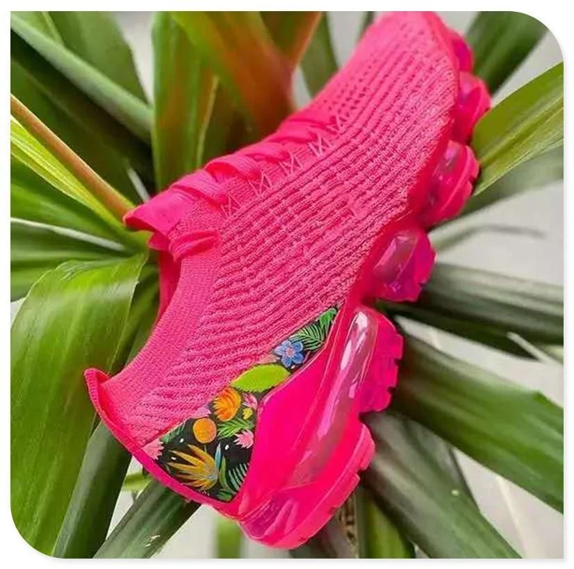 Wongn Wongn Flying Knit Airmat Sneakers Women's Casual Running Shoes Single Shoes Women