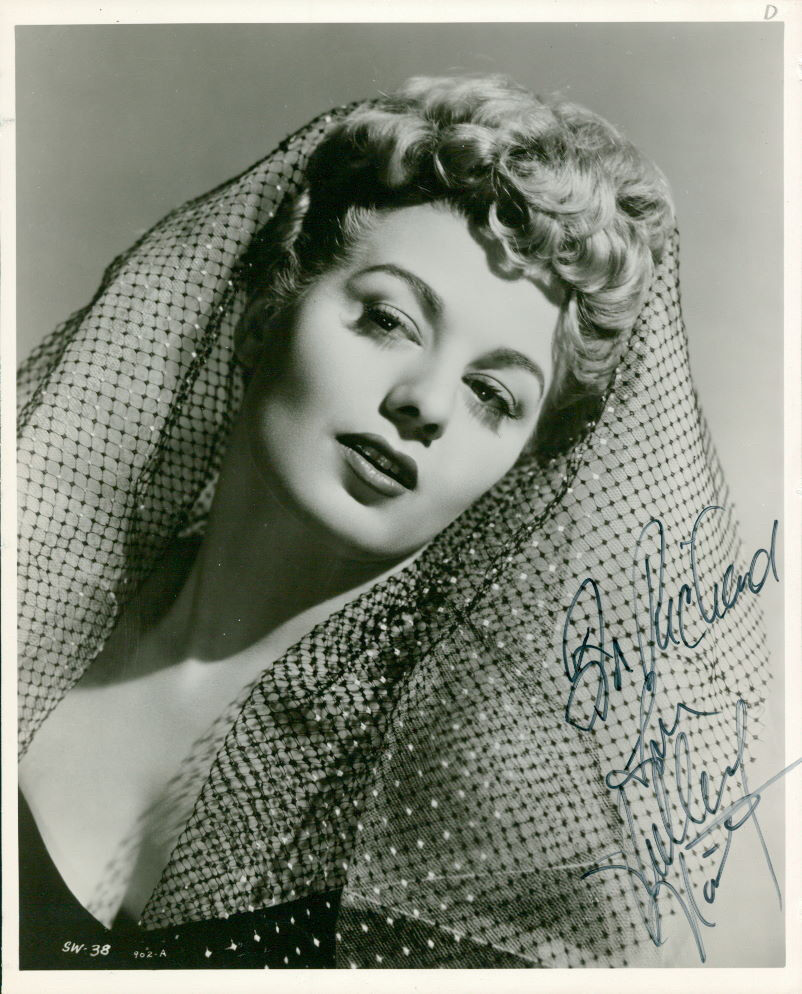 Shelley Winters (Vintage, Inscribed) signed Photo Poster painting COA