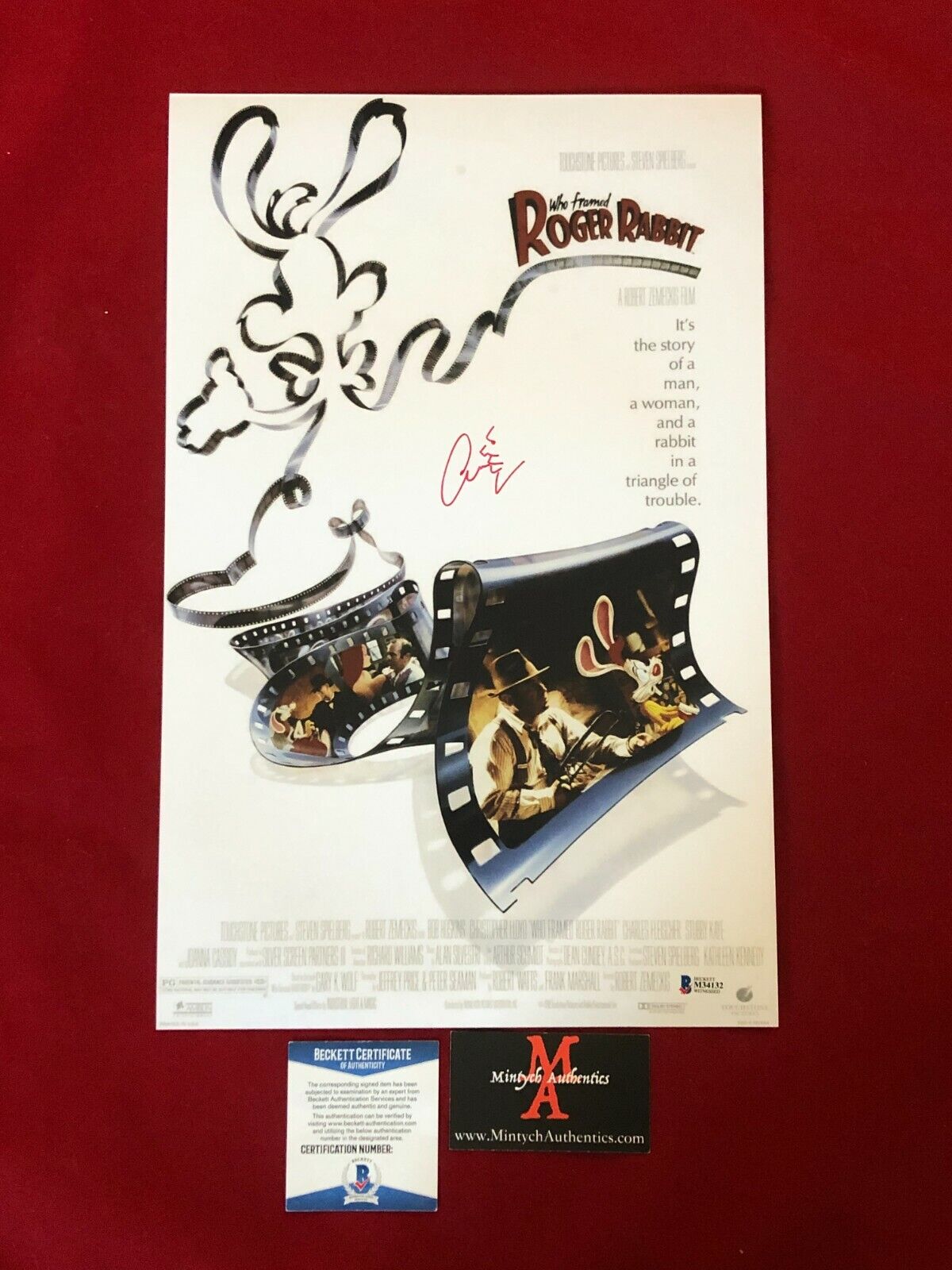 CHARLES FLEISCHER AUTOGRAPHED SIGNED 11X17 Photo Poster painting WHO FRAMED ROGER RABBIT BECKETT