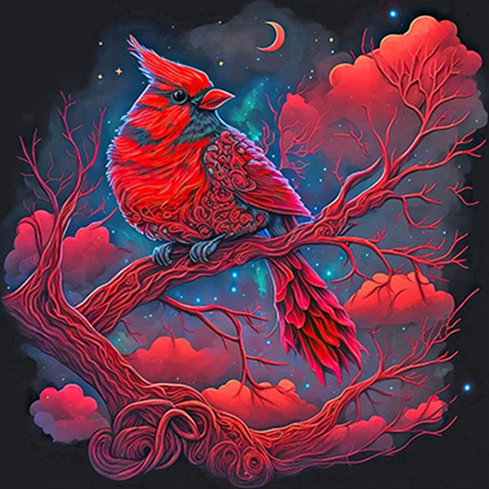 Bird 40*40cm(canvas) full round drill diamond painting