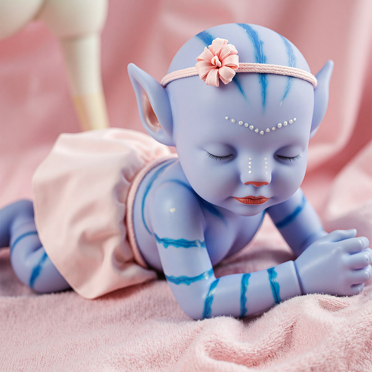 20'' Realistic Fantasy Silicone Reborn Baby Girl Dolls Named Hekias- Best Gift Ideas：Realistic Reborn Baby Dolls By Rsgdolls®