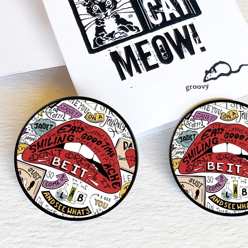 Rocky Horror Design Cartoon Funny Halloween Brooch New Badge