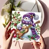 Diamond Painting Christmas Snowman Greeting Cards Congratulations Cards & Gifts