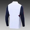 2022/2023 Arsenal Half-Pull Training Suit White Football Shirt 1:1 Thai Quality Set perfectftball