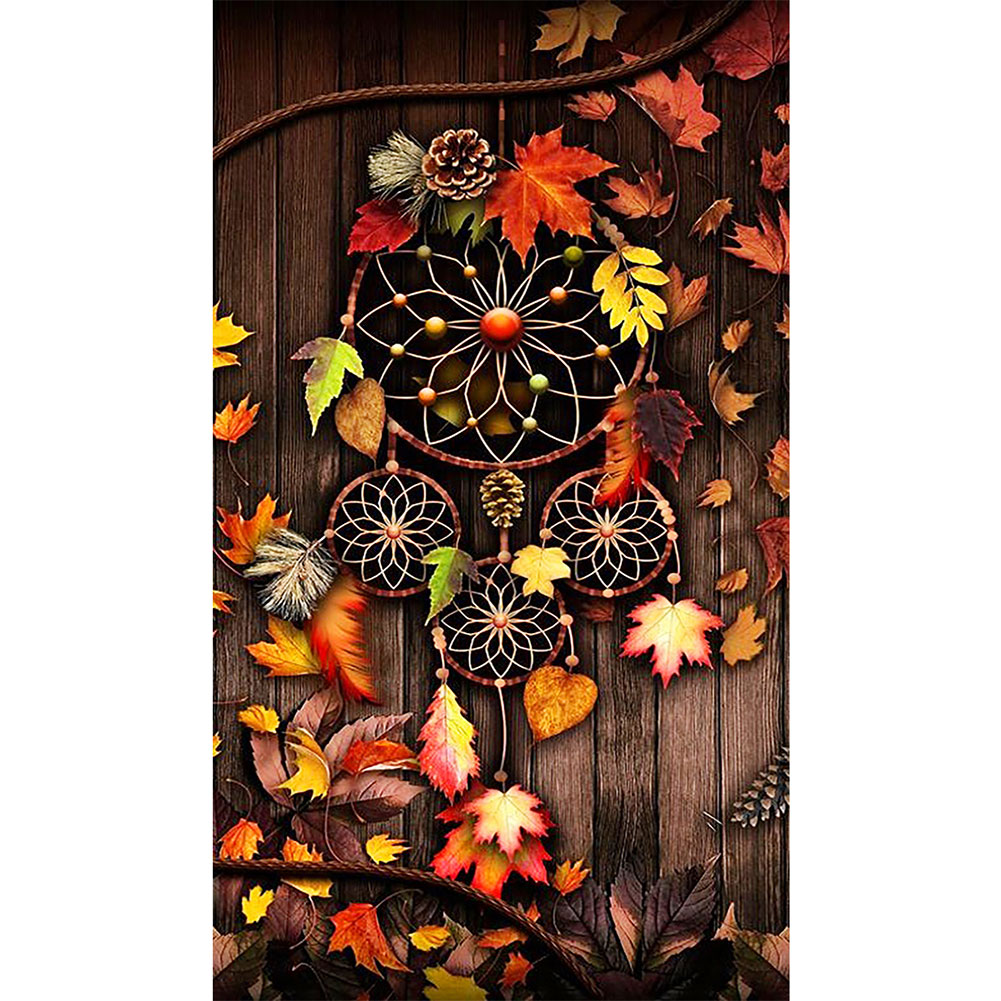 

Maple Dreamcatcher - Round Drill Diamond Painting - 40*70CM (Big Size), 501 Original