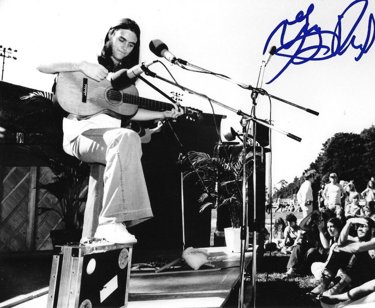 * TERRY REID * signed 8x10 Photo Poster painting * ROGUE WAVES * LED ZEPPELIN * PROOF * 6