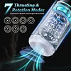 50dB Quiet 7 Thrusting & Rotating Automatic Male Masturbators Cup 