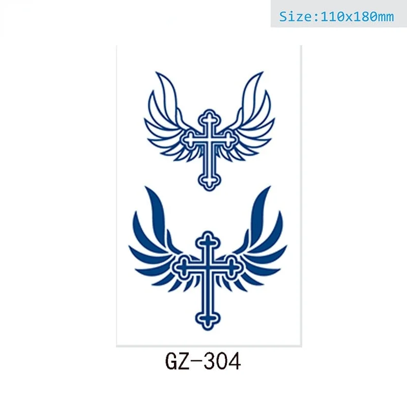 Net Red Herbal Juice Semi-permanent Waterproof Sweat-proof Tattoo Masking Scar Tattoo Sticker Herbal Juice Tattoo Sticker