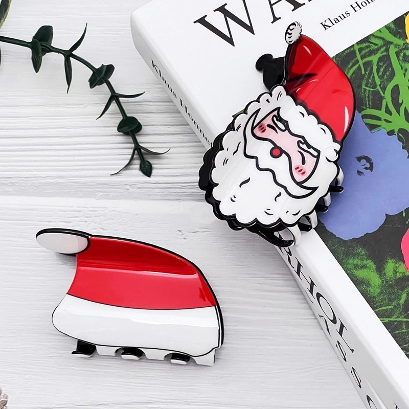 Christmas Cute Women’s Christmas Hat Santa Claus Arylic Hair Claws
