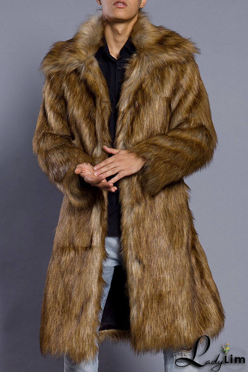 Black Fashion Casual Patchwork Pocket Basic Turndown Collar Outerwear