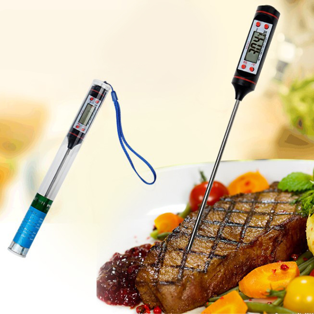 

Digital Meat Food Thermometer Kitchen Cooking Probe BBQ Measurement Tools, 501 Original