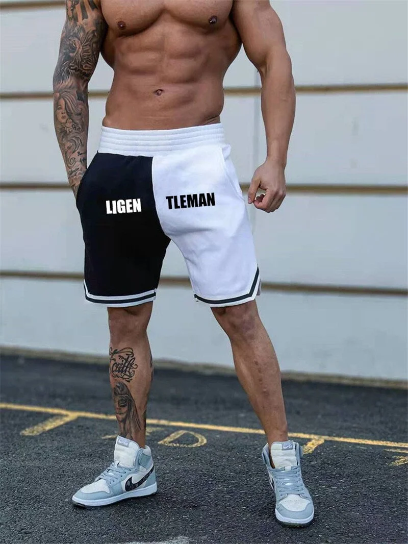 Summer New men's Hip-hop shorts leisure simple temperament hip hop fitness basketball sports shorts Quick-Drying Five-Point Pant