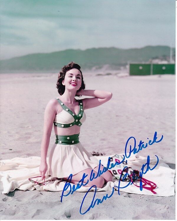 ANN BLYTH Autographed Signed Photo Poster paintinggraph - To Patrick