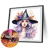 Diamond Painting -5D Full Round Drill Girl