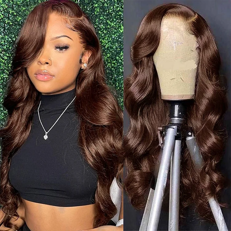 Wave Transparent Lace 13x4 Inch Lace Frontal Wig Human Hair Wigs