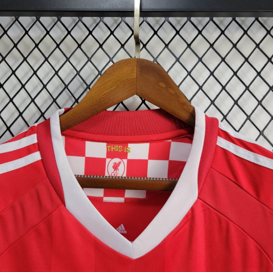 Retro 08/09 Liverpool Champions League Home Football Shirt Thai Quality