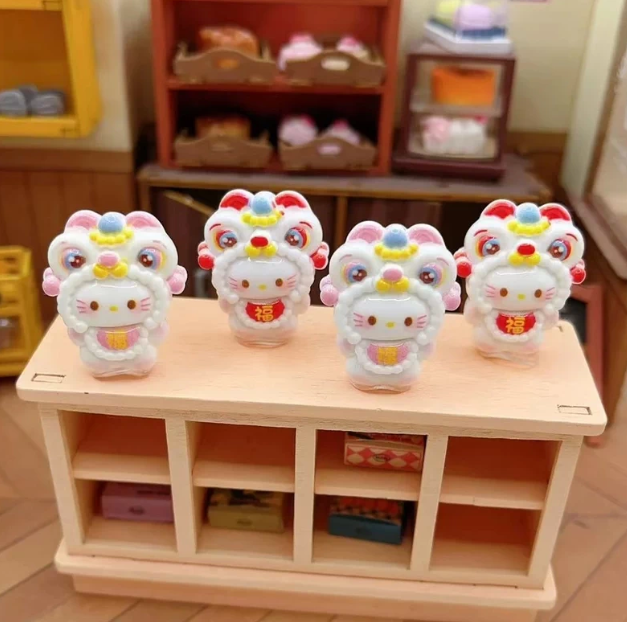 Mini HK with Lion Hat Resin Charm