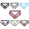Men's Personality Trend Striped Letter Thong