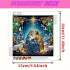 Birth of Jesus speziell geformte 5D DIY Teilbohrer Diamant-Mal-Kits 30x30cm