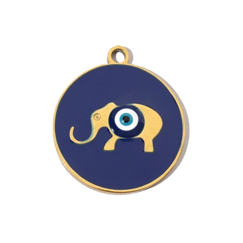 3 PCS/Package 18 * 20mm 18 * 22mm 304 Stainless Steel Geometric Heart Shape Jewelry Accessories Pendant