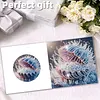 6Pcs Diamond Painting Marine Treasures Greeting Card Set with Envelopes for Birthdays Thanksgiving & Special Occasion