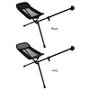 Folding Moon Chairs Footrest Telescopic Leg Rest Camping Chair Kit for Outdoor