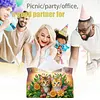 Twin Kittens Bloom DIY PULeather Diamond Painting Tissue Box for Adults Beginners Large Size Diamond Art Paper Storage Holder for Living Room Bathroom Table Decor