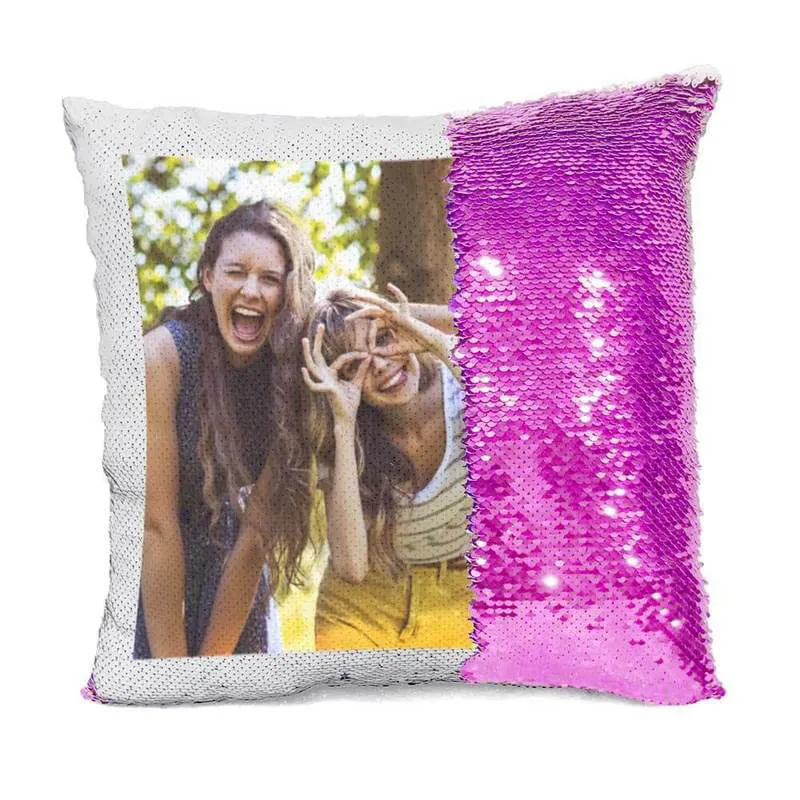 Custom Flip Sequin Pillow