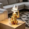 Monkey Table Lamp with Top Hat Animal Desk Lamp for Monkey Lovers Fun Creative Decorative Lamp for Sleep Nursery Office & Home Decor