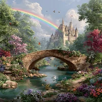 Dream Bridge - Diamond Painting