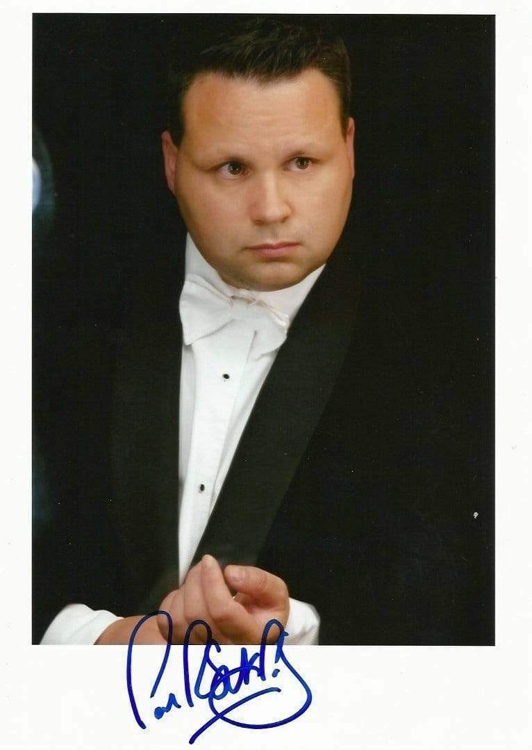 Paul Potts TENOR autograph, In-person signed Photo Poster painting