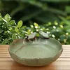 Ceramic Birdbath Bowl Bird Feeder Bird Feeding Bowl for Outdoor Garden Courtyard