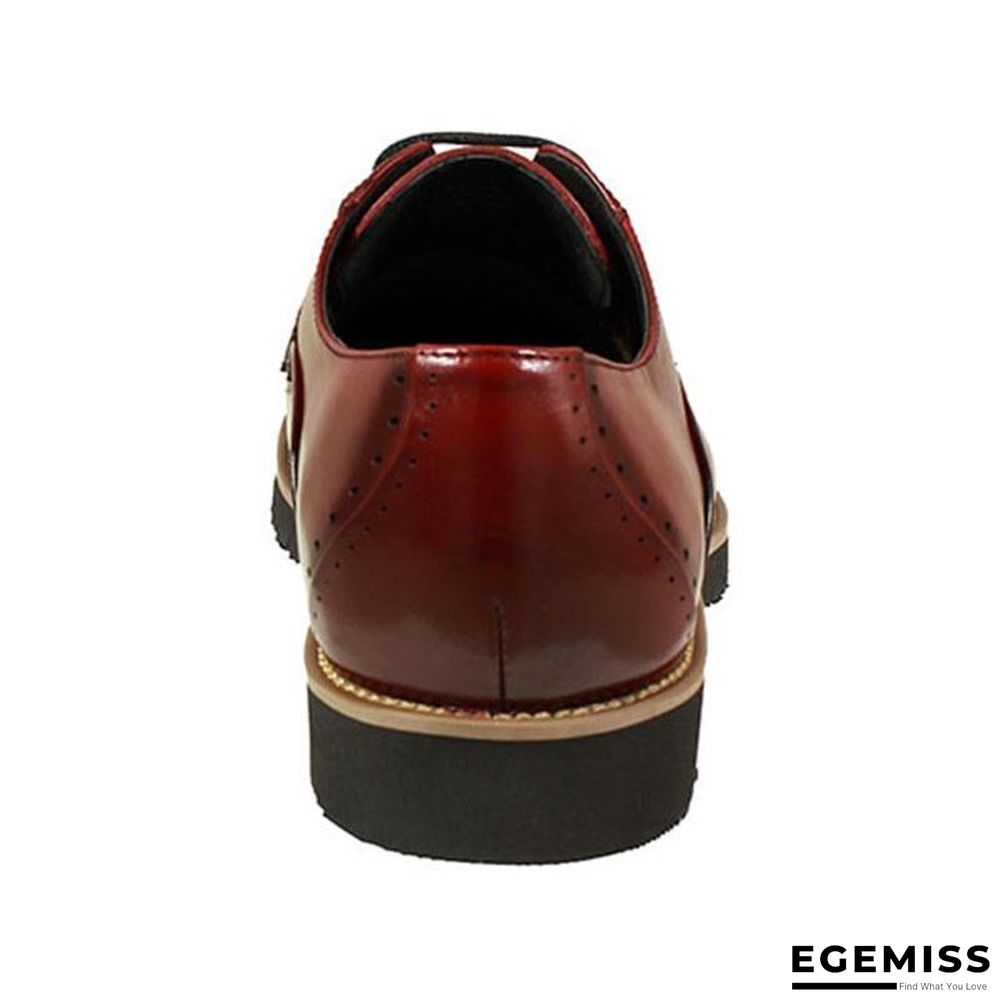 Men's Fashion Leather Derby Shoes | EGEMISS