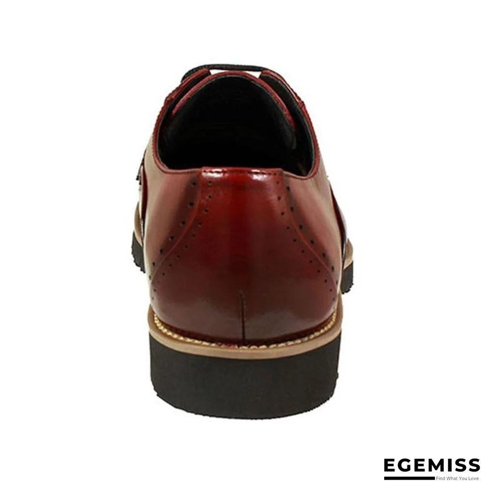 Men's Fashion Leather Derby Shoes | EGEMISS