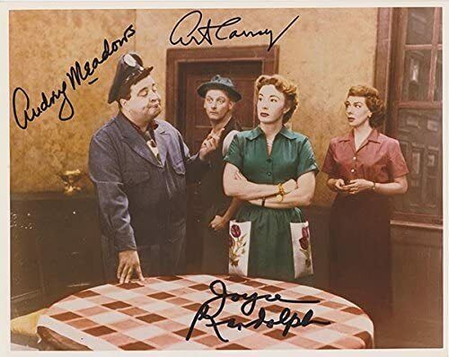 Honeymooners cast of 3 Original Autographed 8X10 Photo Poster painting #2 **RARE**