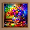 Diamond Painting -DIY Full Round Drill Flowers Oil Painting(40*40CM）