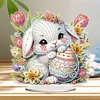 DIY Easter Egg Rabbit Acrylic Special Shape Diamond Painting Desktop Ornament