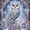 Diamond Painting-DIY Crystal Rhinestone Owl