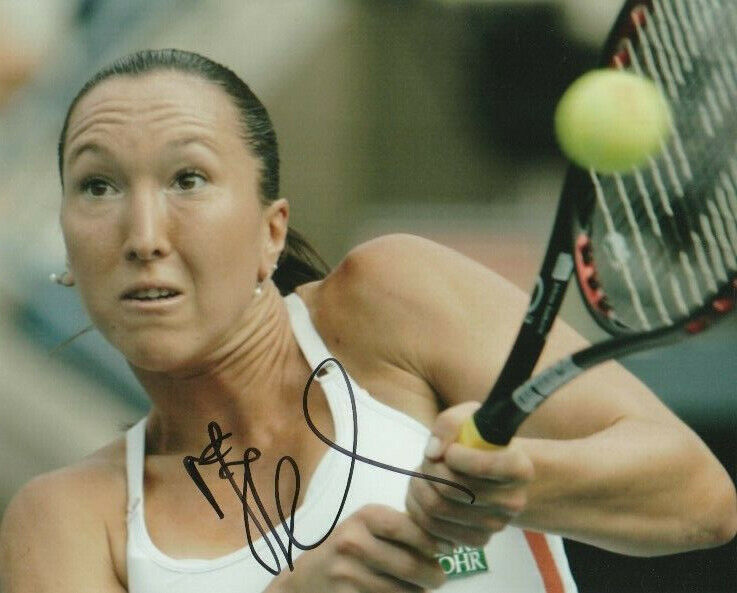 SEXY JELENA JANKOVIC SIGNED WTA TENNIS 8x10 Photo Poster painting #3 Autograph PROOF