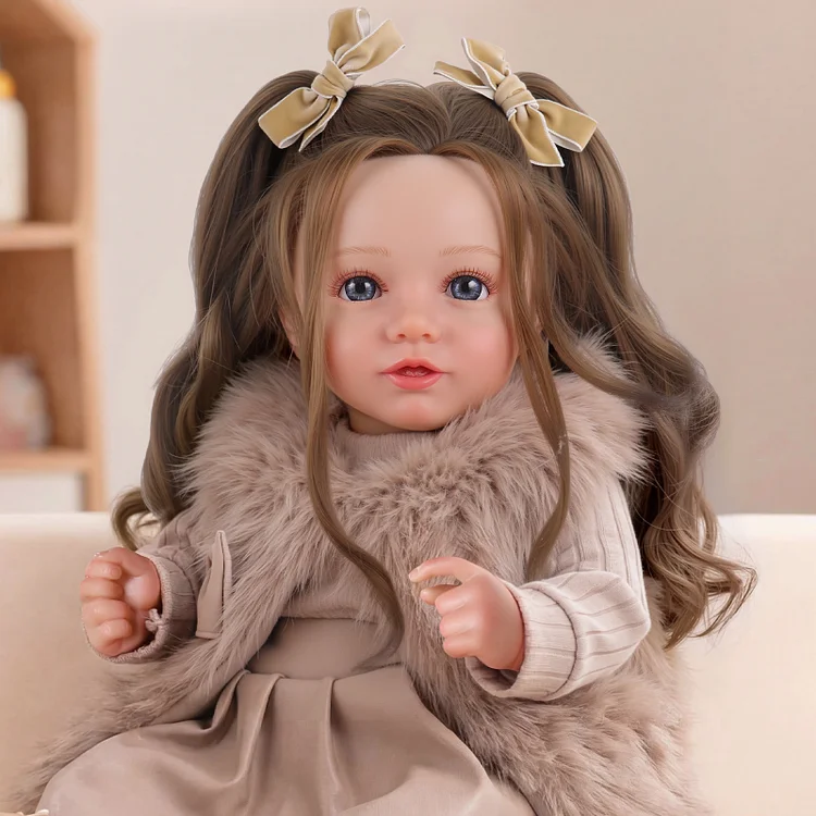 Babeside Smiling Reborn Baby Dara 20'' Toddler Girl Emotional Comfort Companion