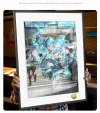 A3 & 4K Size Fading Away Hatsune Miku Decorative Painting - VOCALOID Decoration Painting - HuangGua Studio