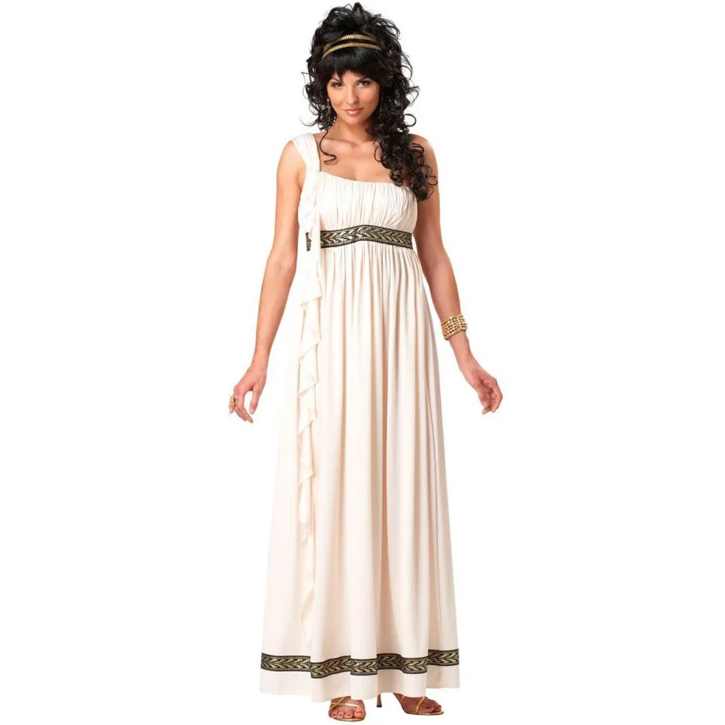 [Wetrose] In Stock Greece Legends Cosplay Costume For Man Woman Couple Halloween Ancient Rome Greek God Outfit Full Set