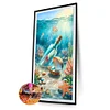 Diamond Painting-DIY Full Round Drill Fresh Sea Floor(40*70CM)
