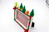 Chirstmas DIY Building Block Photo Frame Kit,Creative Handmade Assembled Photo Frame Handmade Craft Gift Home Tabletop Display Decor