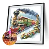 Diamond Painting-DIY Crystal Rhinestone Xmas Train
